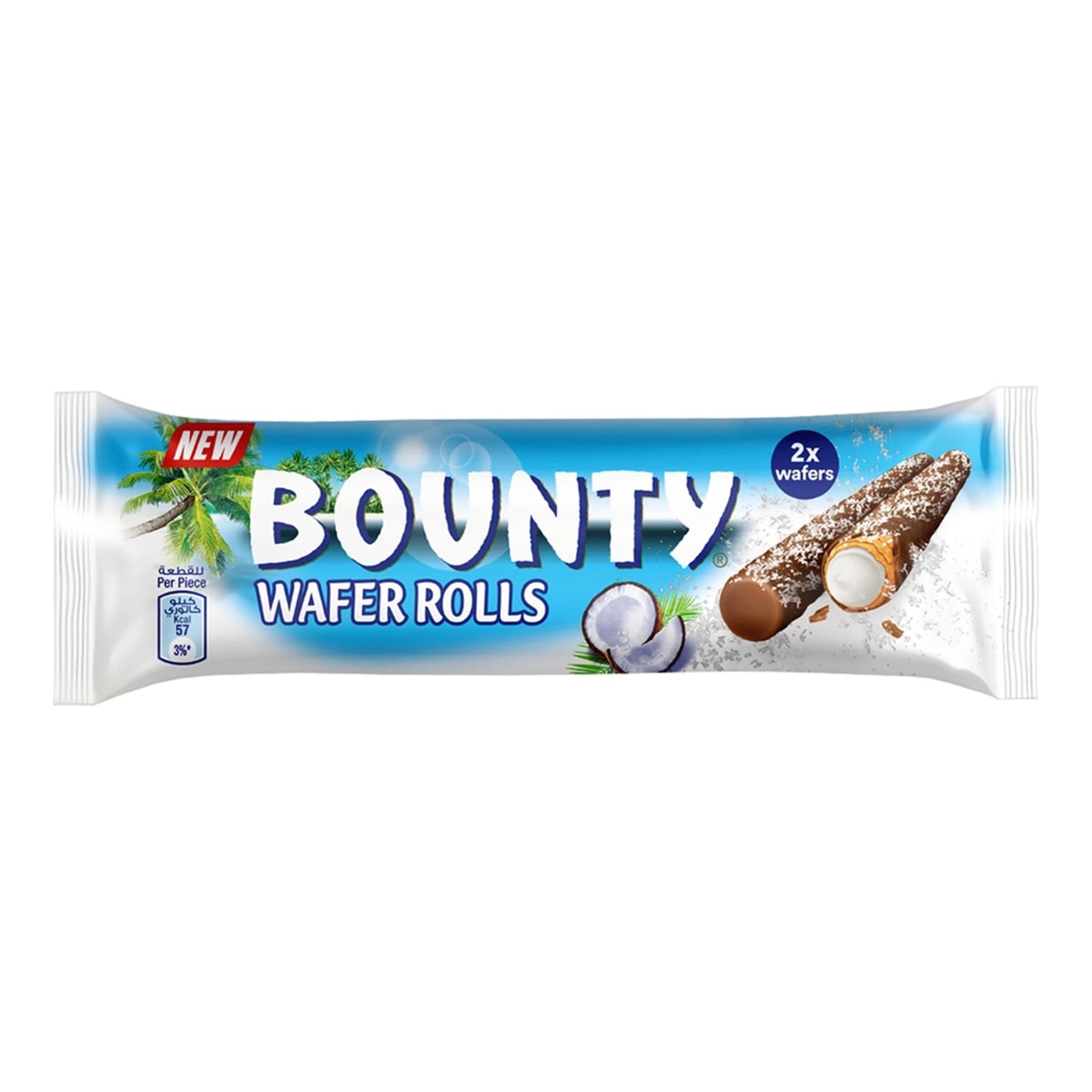 Bounty Chocolate Wafer Rolls