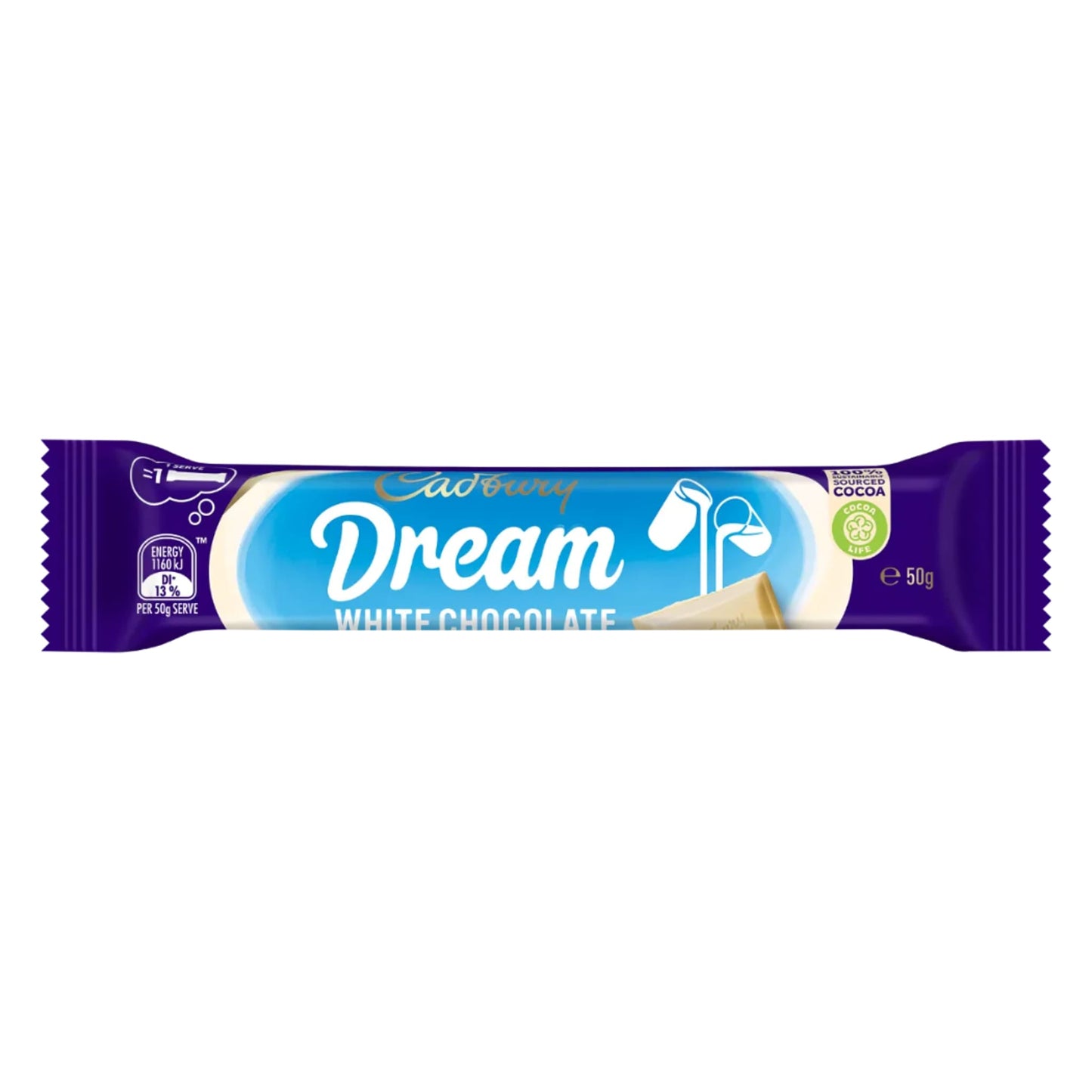 Cadbury Dream White Chocolate Bar (Australian)