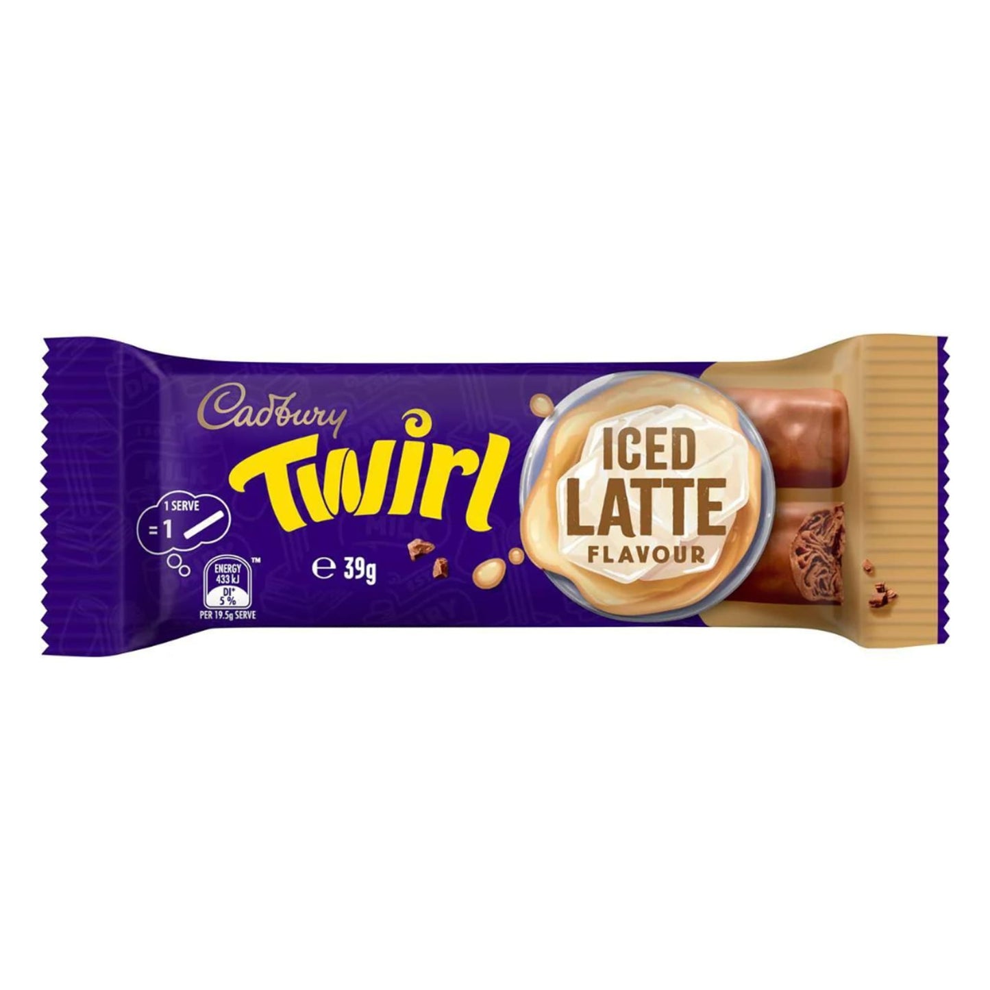 Cadbury Twirl Iced Latte (Australian)